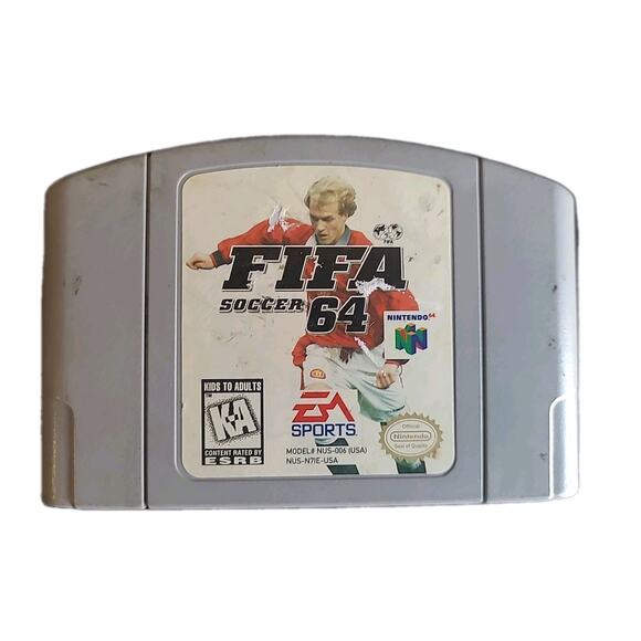 FIFA Soccer 64 (Nintendo 64, 1996) - Picture 1 of 4